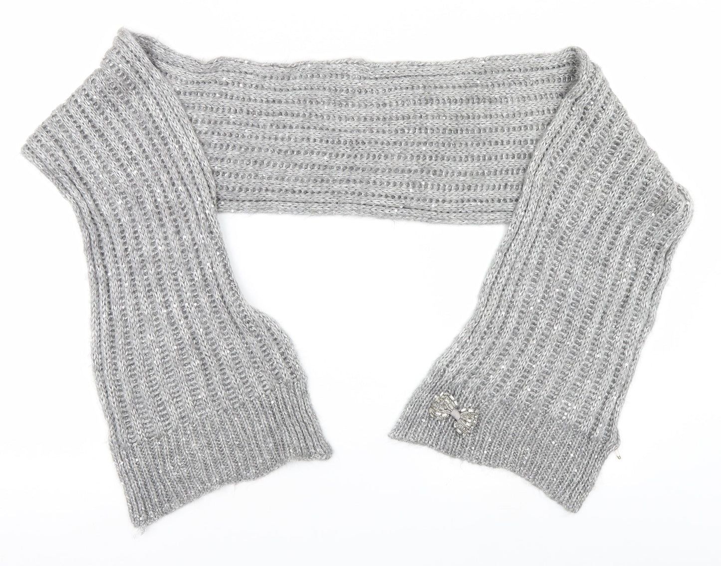 Oasis Womens Silver    Scarf