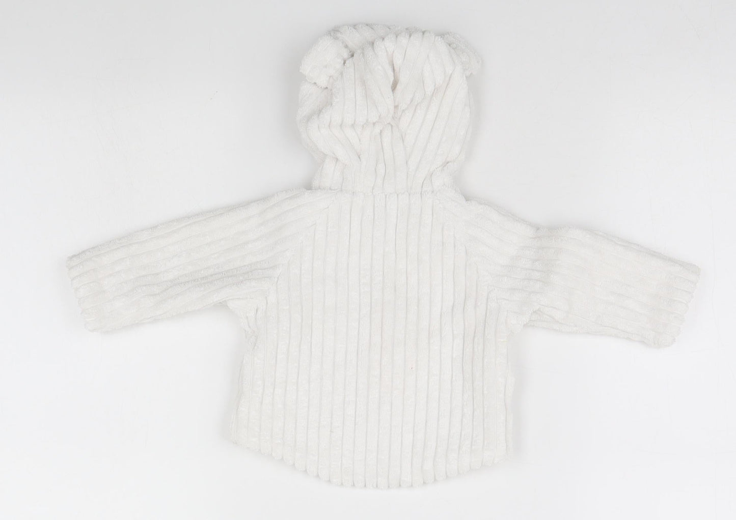 Mini Club Baby White   Full Zip Jumper Size 0-3 Months