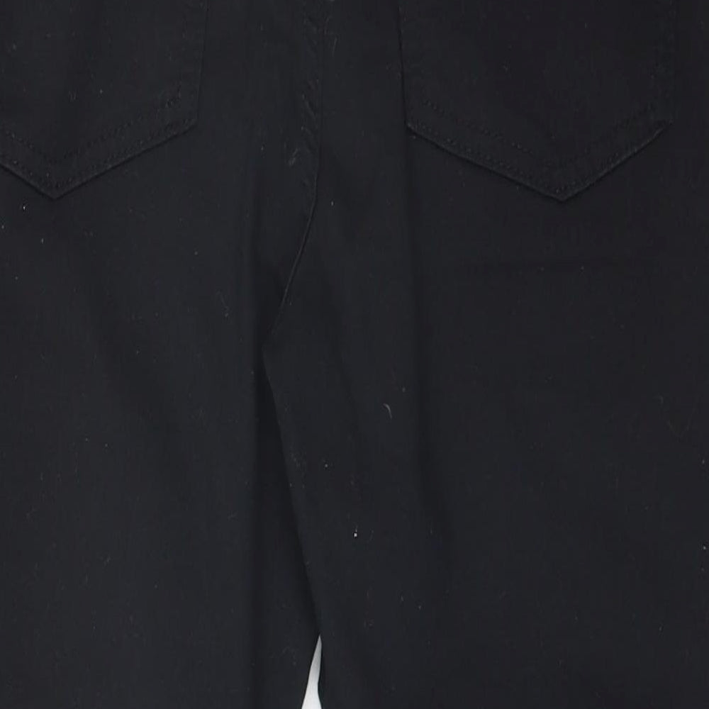 Marks and Spencer Womens Black   Straight Jeans Size 10 L20 in