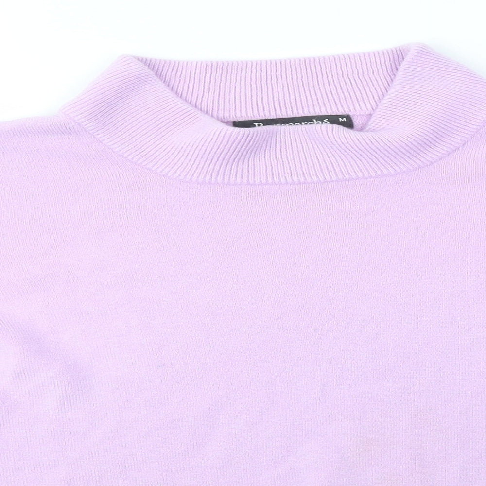 Bonmarché Womens Purple   Pullover Jumper Size M