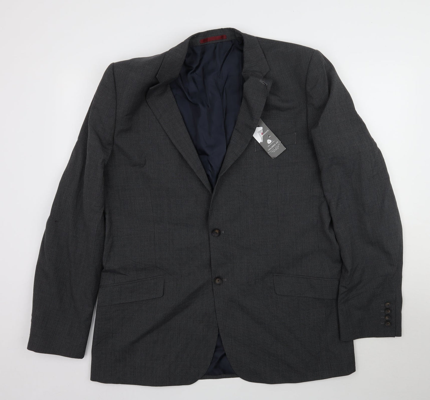Marks and Spencer Womens Grey   Jacket Suit Jacket Size 46