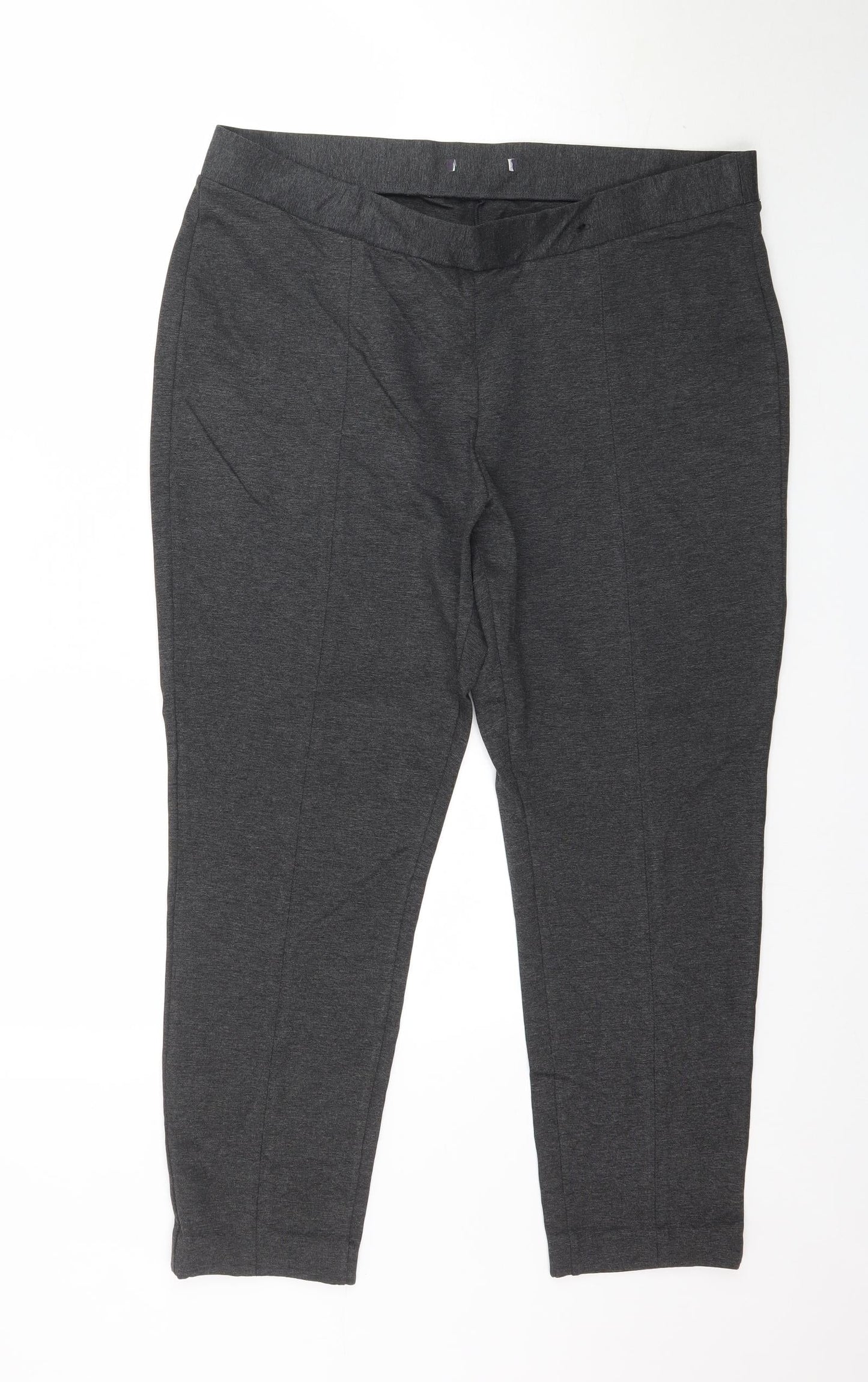 Preworn Womens Grey   Trousers  Size L L27 in