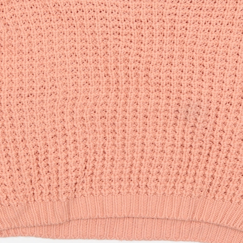 Miss Selfridge Womens Pink  Knit Pullover Jumper Size 14