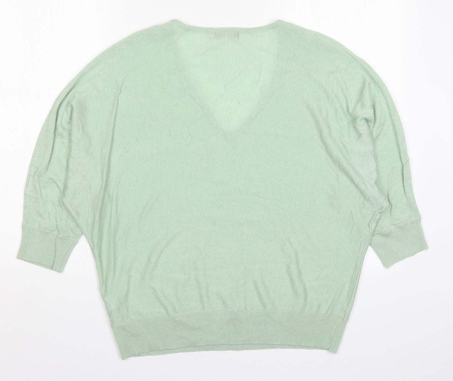 M&Co Womens Green   Pullover Jumper Size 12