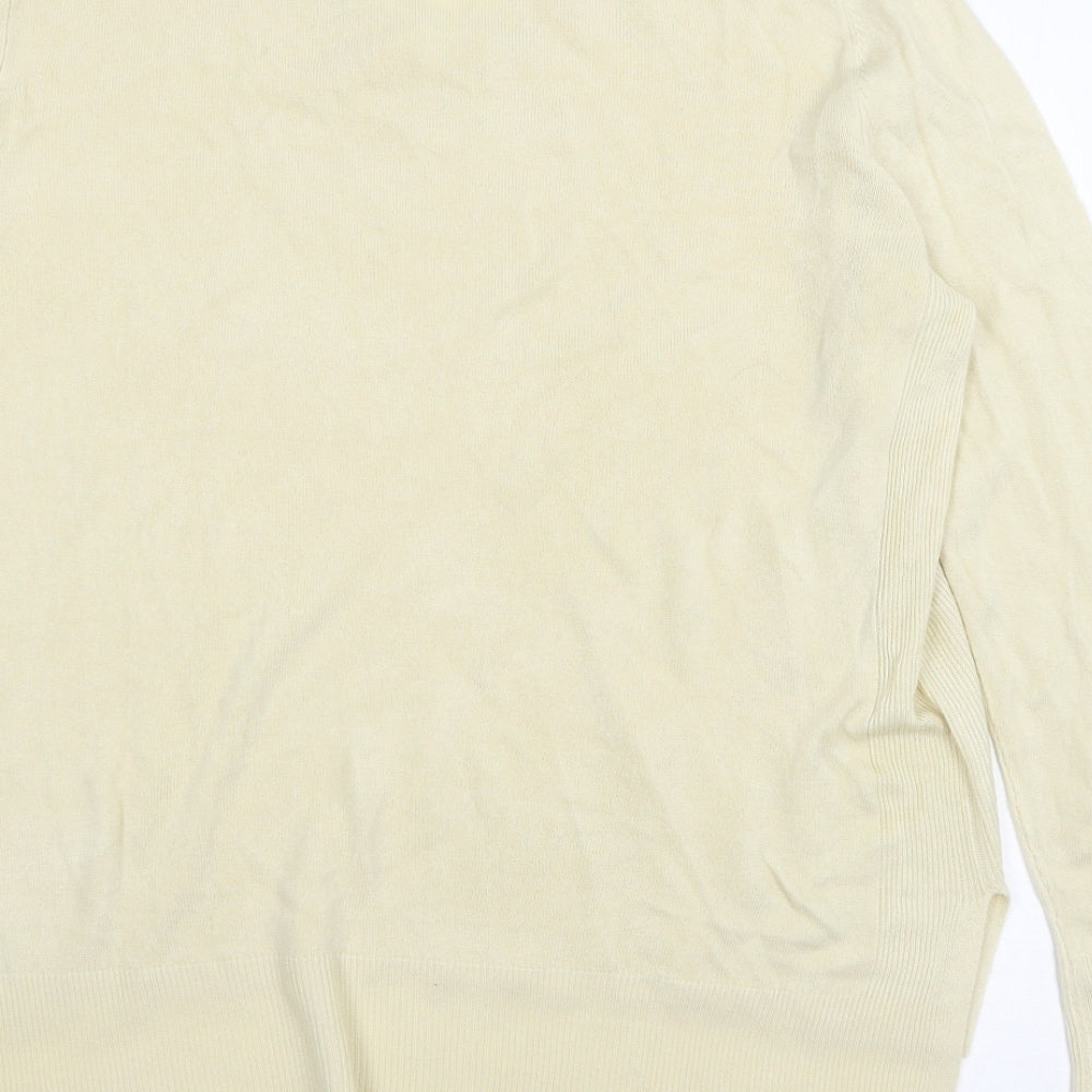 Primark Womens Beige  Knit Pullover Jumper Size 12