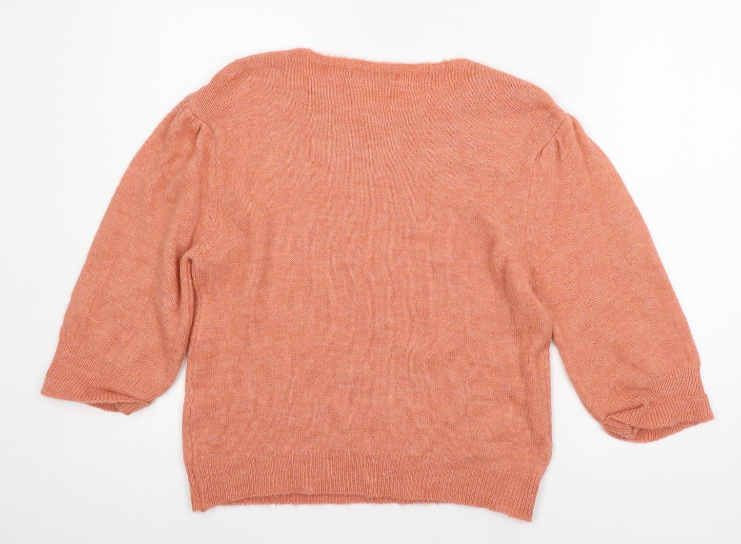 Vanessa Alexandra Womens Pink  Knit Pullover Jumper Size L