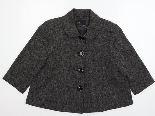 Evie Womens Grey   Jacket  Size 12