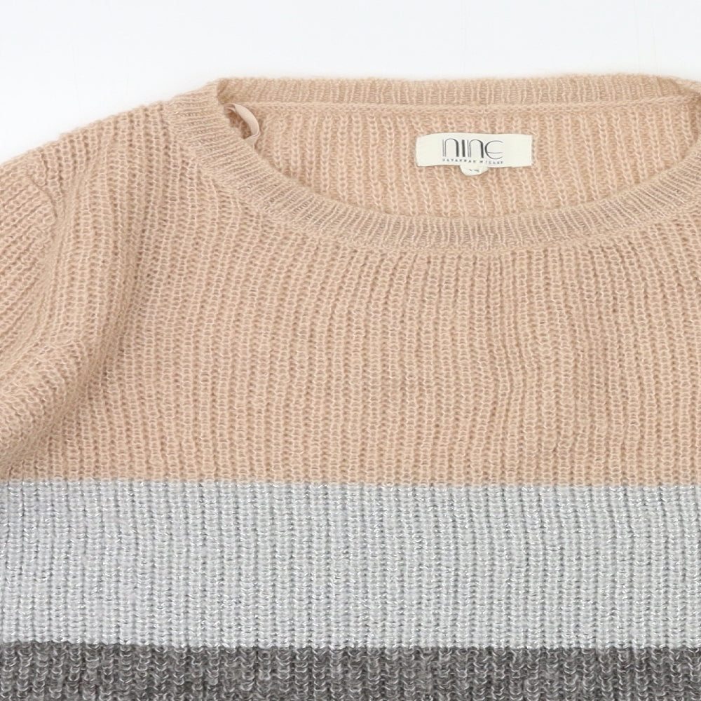 NINE Womens Multicoloured   Pullover Jumper Size 12