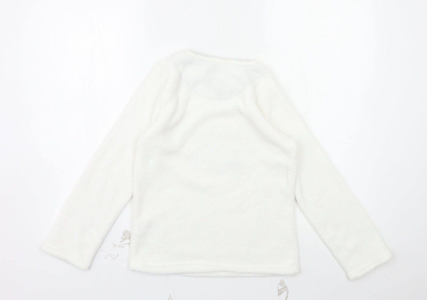 Primark Girls White   Top Pyjama Top Size 9-10 Years