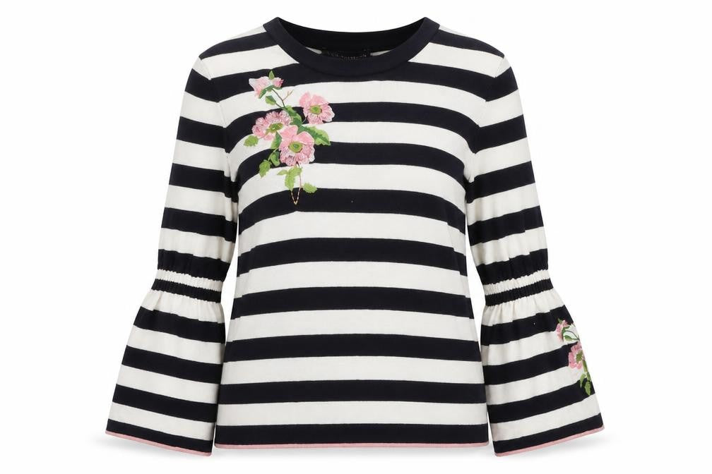 M&S Womens Multicoloured Striped  Pullover Jumper Size 12