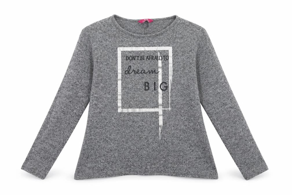 YD Girls Grey   Basic T-Shirt Size 12-13 Years
