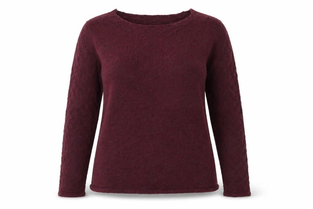 JUST FAB Womens Red   Pullover Jumper Size XL