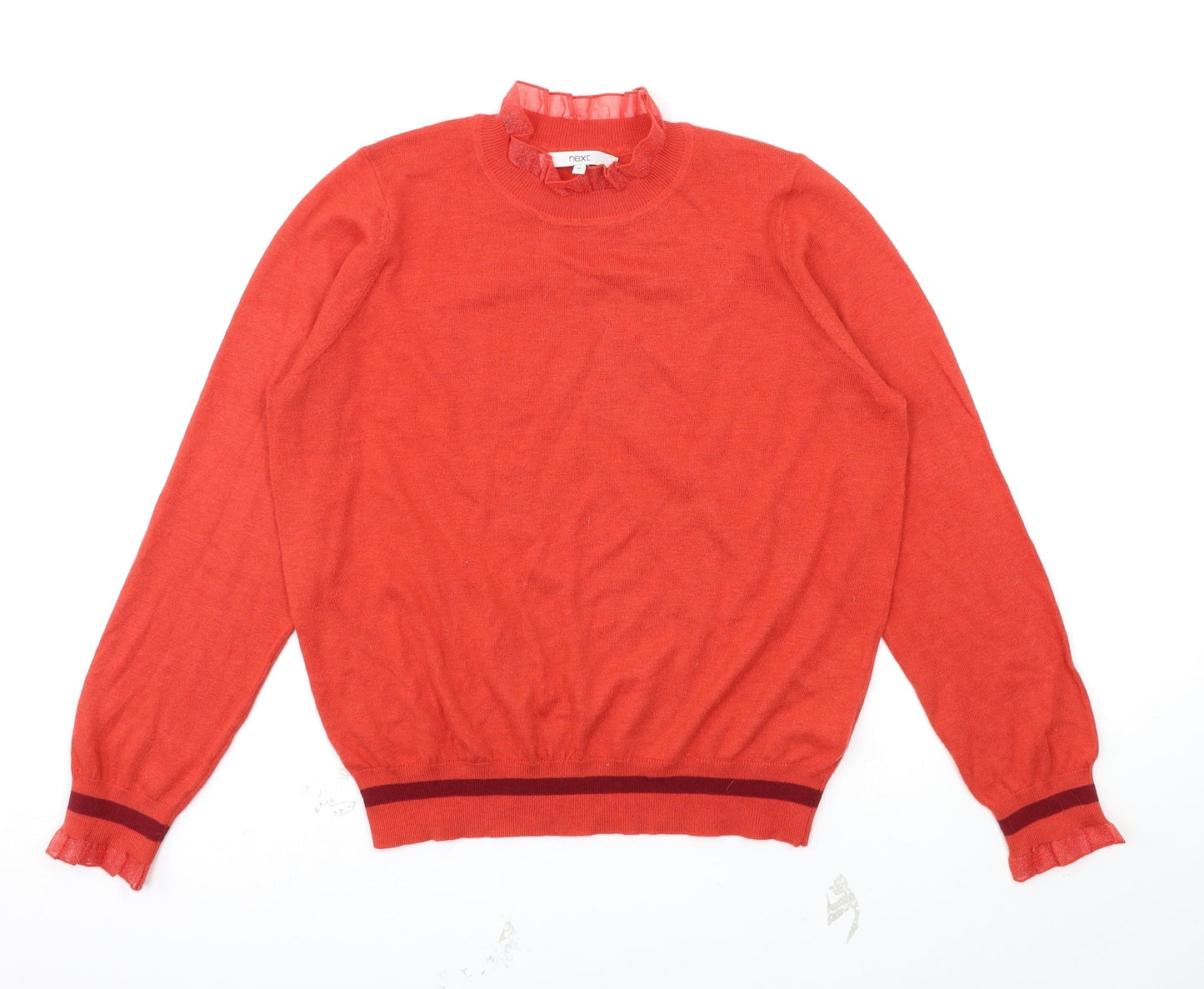 NEXT Womens Red   Pullover Jumper Size M