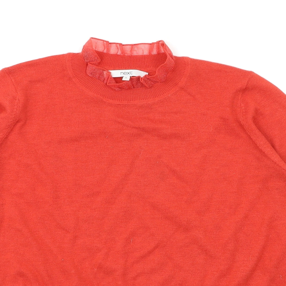 NEXT Womens Red   Pullover Jumper Size M