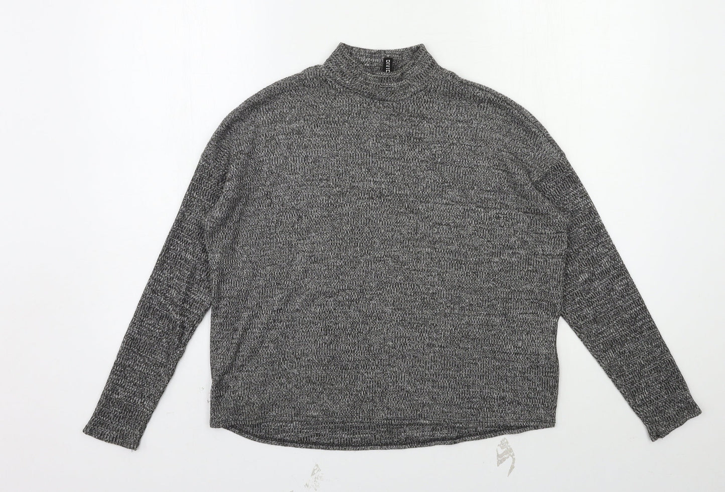 H&M Womens Grey   Pullover Jumper Size S