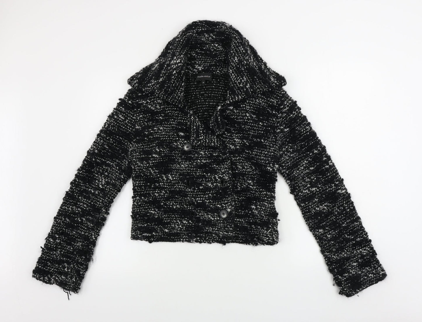 Claudia Strater    Womens Black   Gilet Coat Size 8