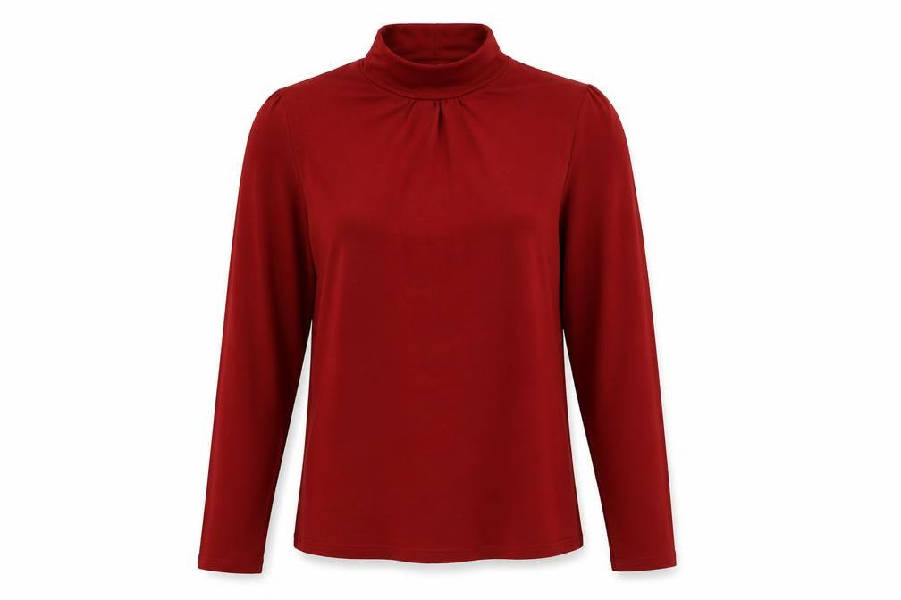 CLIMATYL  Womens Red   Basic T-Shirt Size M