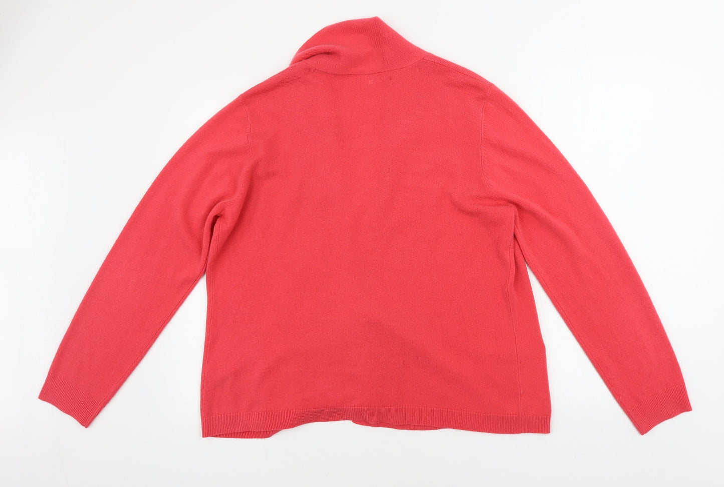 BHS  Womens Pink   Cape Jumper Size 18