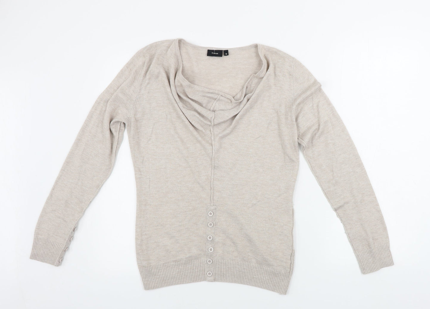 FRANSA   Womens Beige   Pullover Jumper Size M