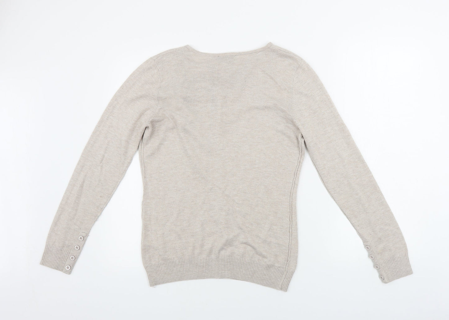 FRANSA   Womens Beige   Pullover Jumper Size M