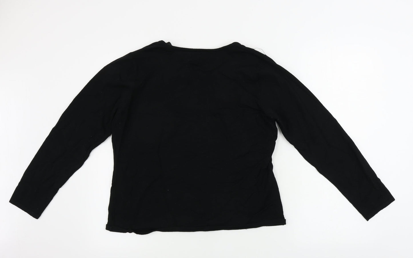 BM Womens Black   Pullover Jumper Size M