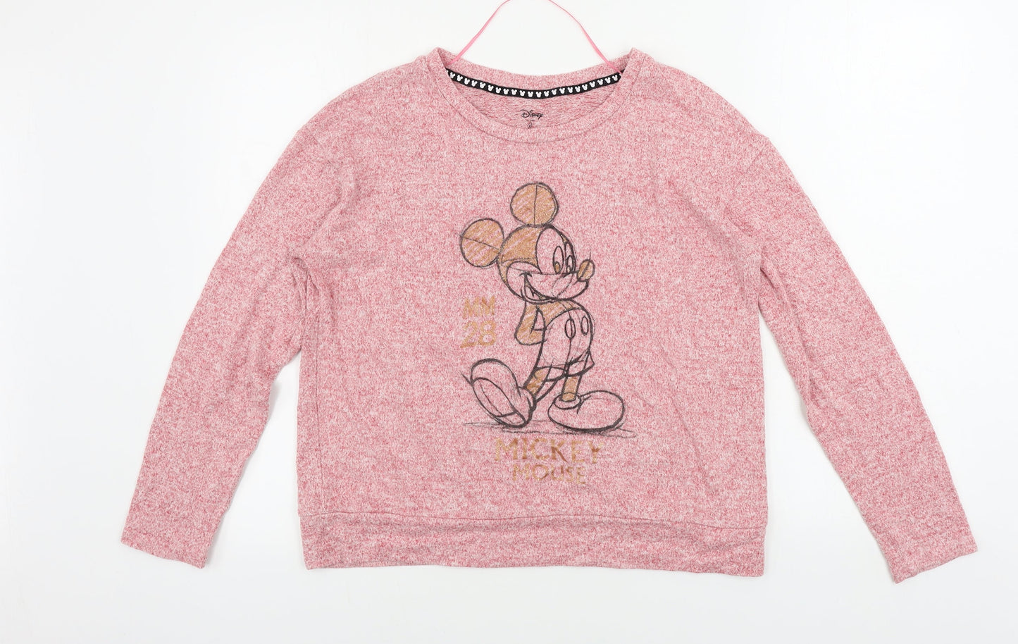 love to lounge  Womens Pink   Pullover Jumper Size M  - DISNEY