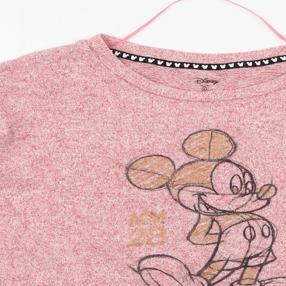 love to lounge  Womens Pink   Pullover Jumper Size M  - DISNEY