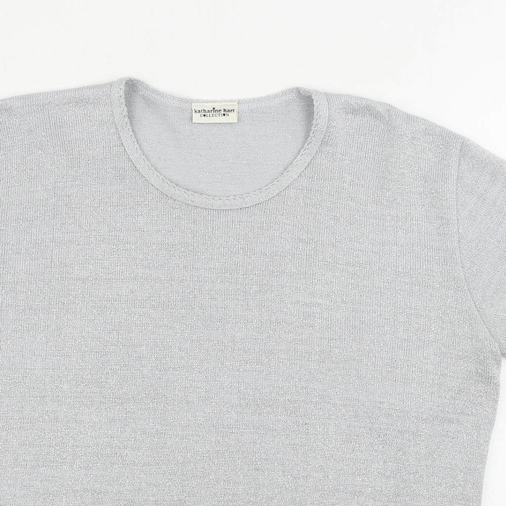 katharine hart Womens Grey   Pullover Jumper Size 20