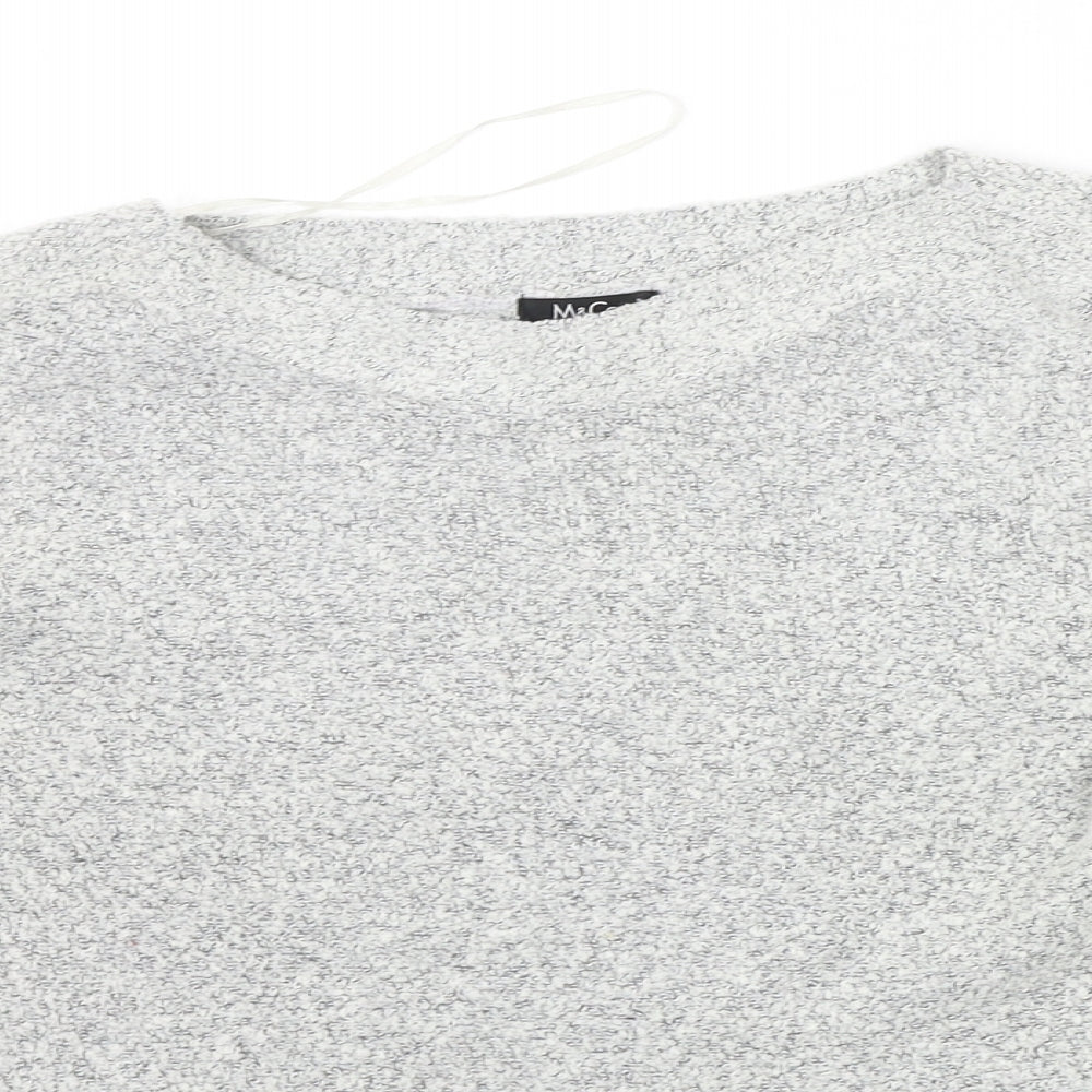 M&Co Womens Grey   Pullover Jumper Size L