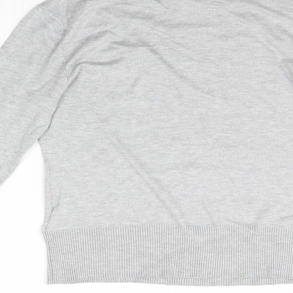 New Look Womens Grey   Pullover Jumper Size 12