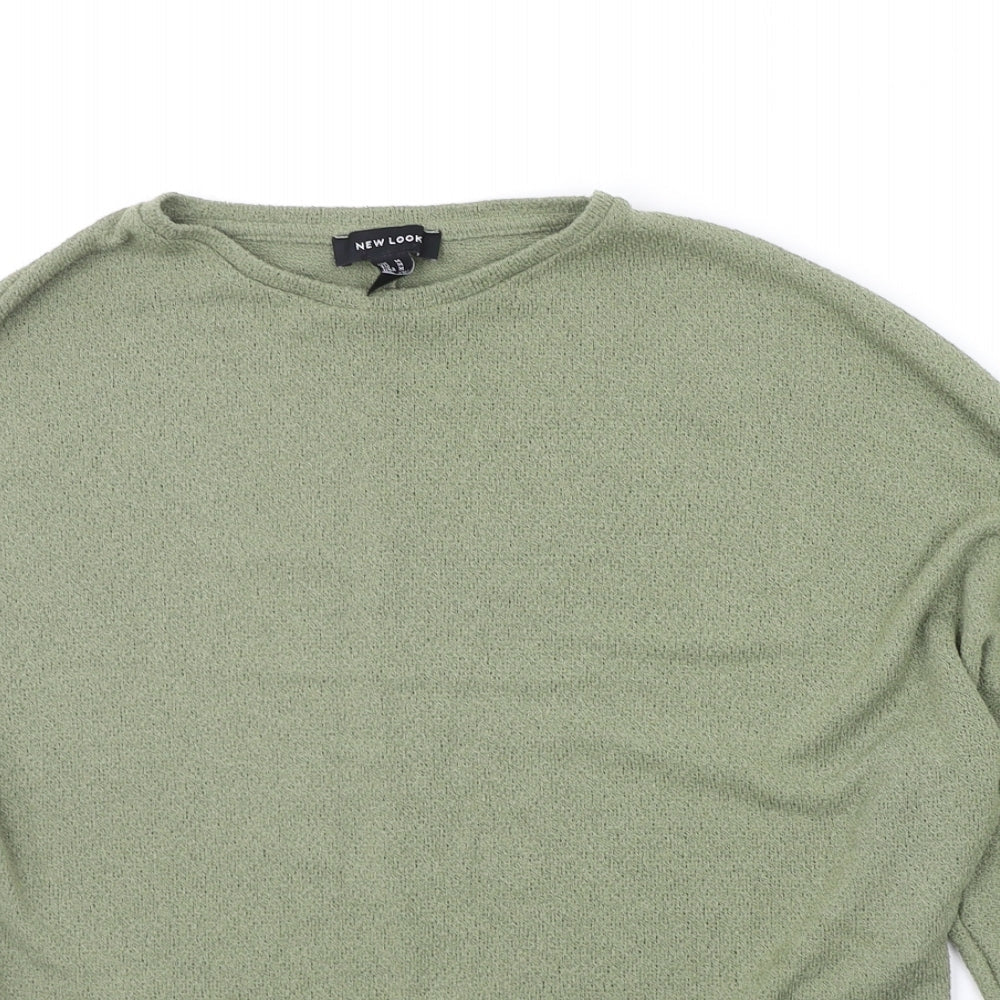New Look Womens Green   Pullover Jumper Size M