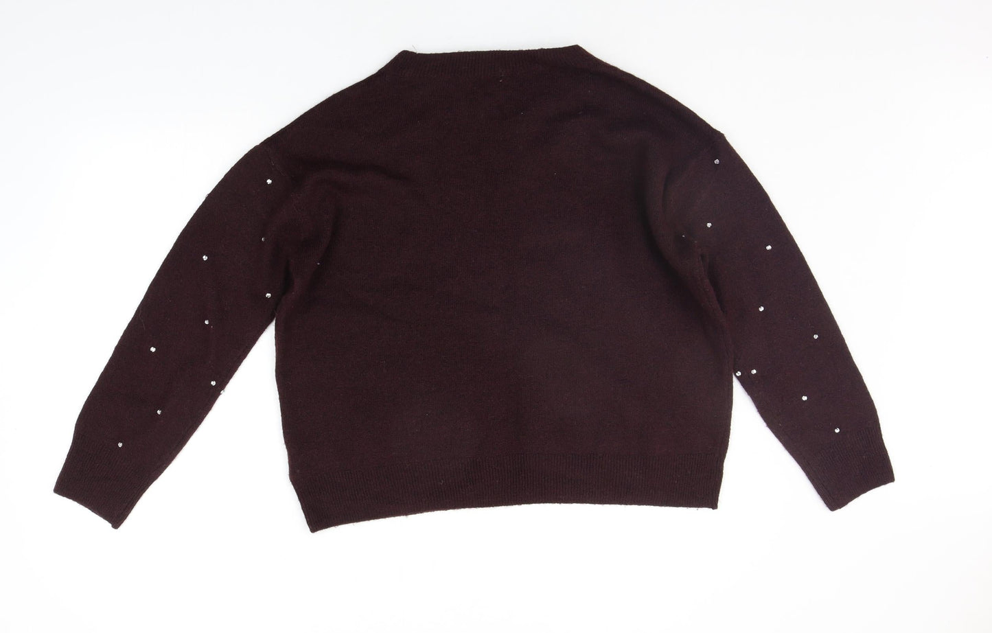 H&M Womens Purple   Pullover Jumper Size M