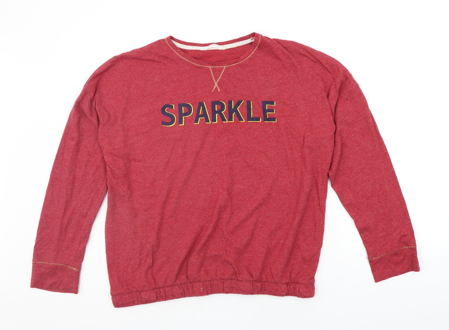 Marks and Spencer Womens Red   Pullover Jumper Size 16