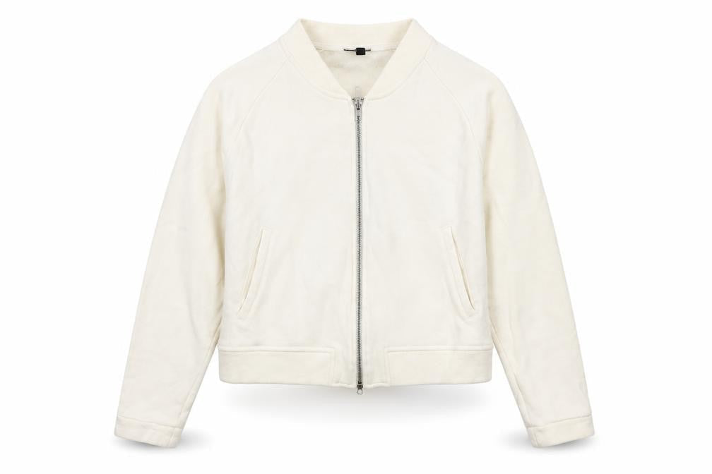 Womens UK Size M  Moss Copenhagen White Cotton Coat