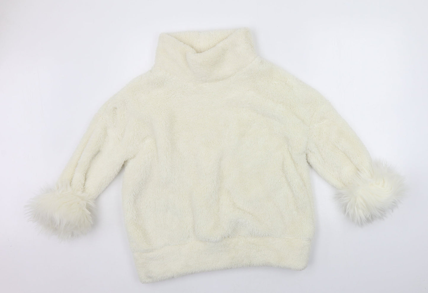 Matalan Womens White   Pullover Jumper Size S