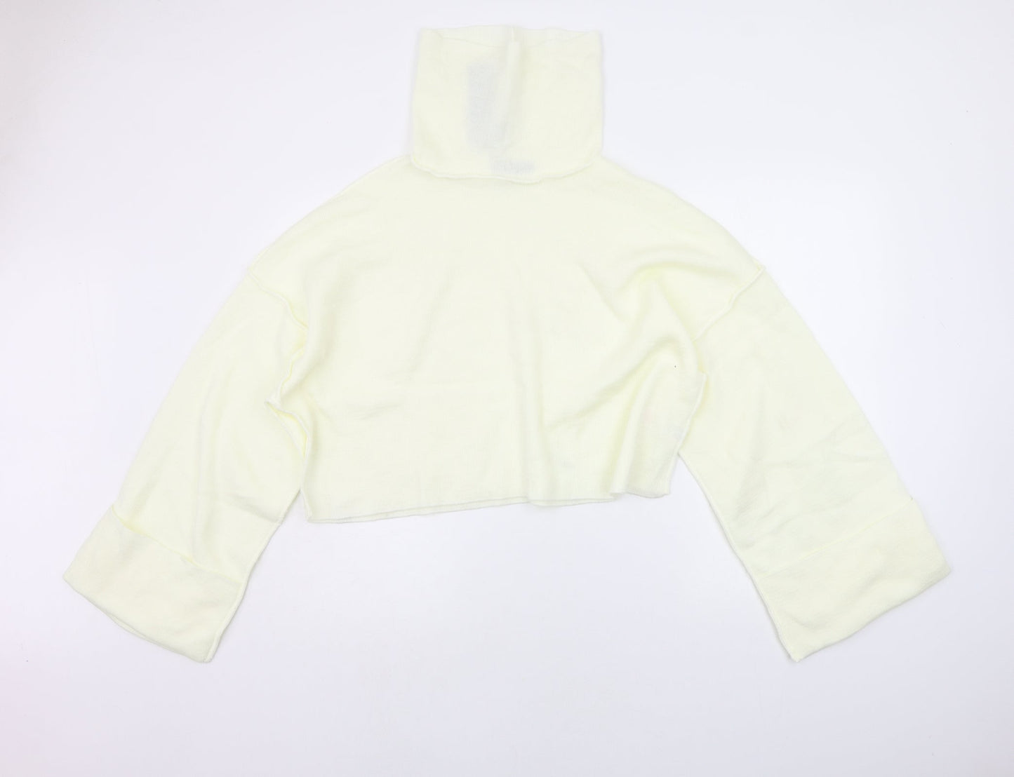 Nasty Gal Womens White   Pullover Jumper Size L