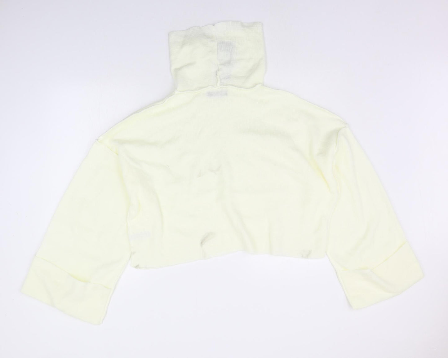 Nasty Gal Womens White   Pullover Jumper Size L