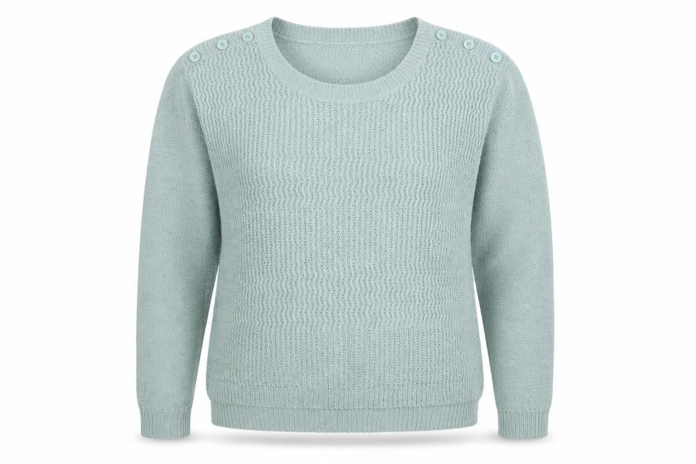 TU Womens Green  Knit Pullover Jumper Size 14