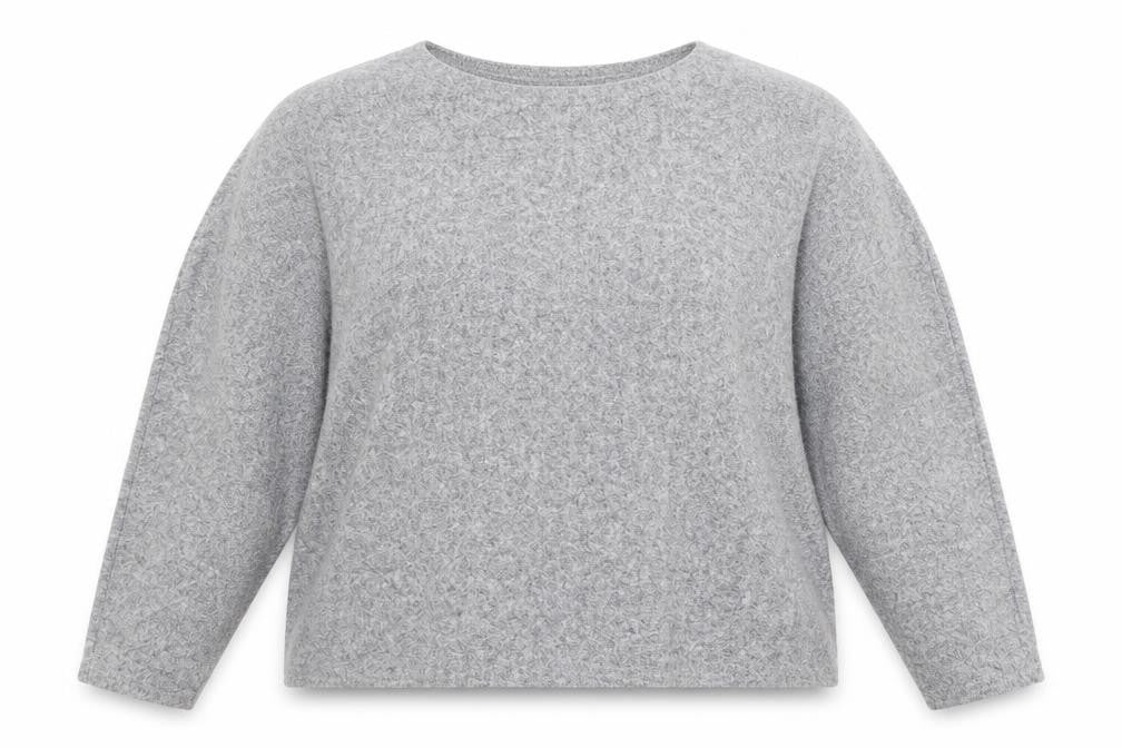H&M Womens Grey  Knit Pullover Jumper Size L