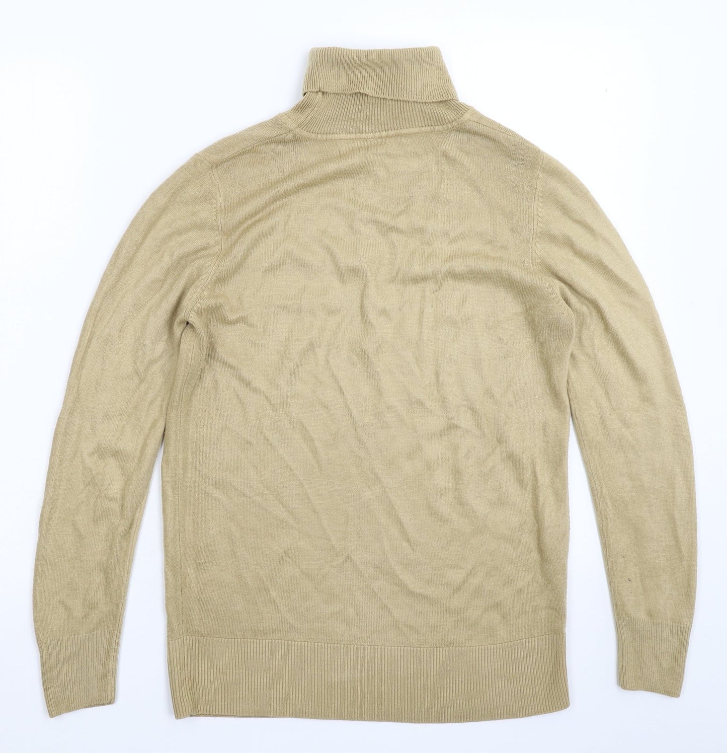 Preworn Womens Beige  Knit Pullover Jumper Size 10