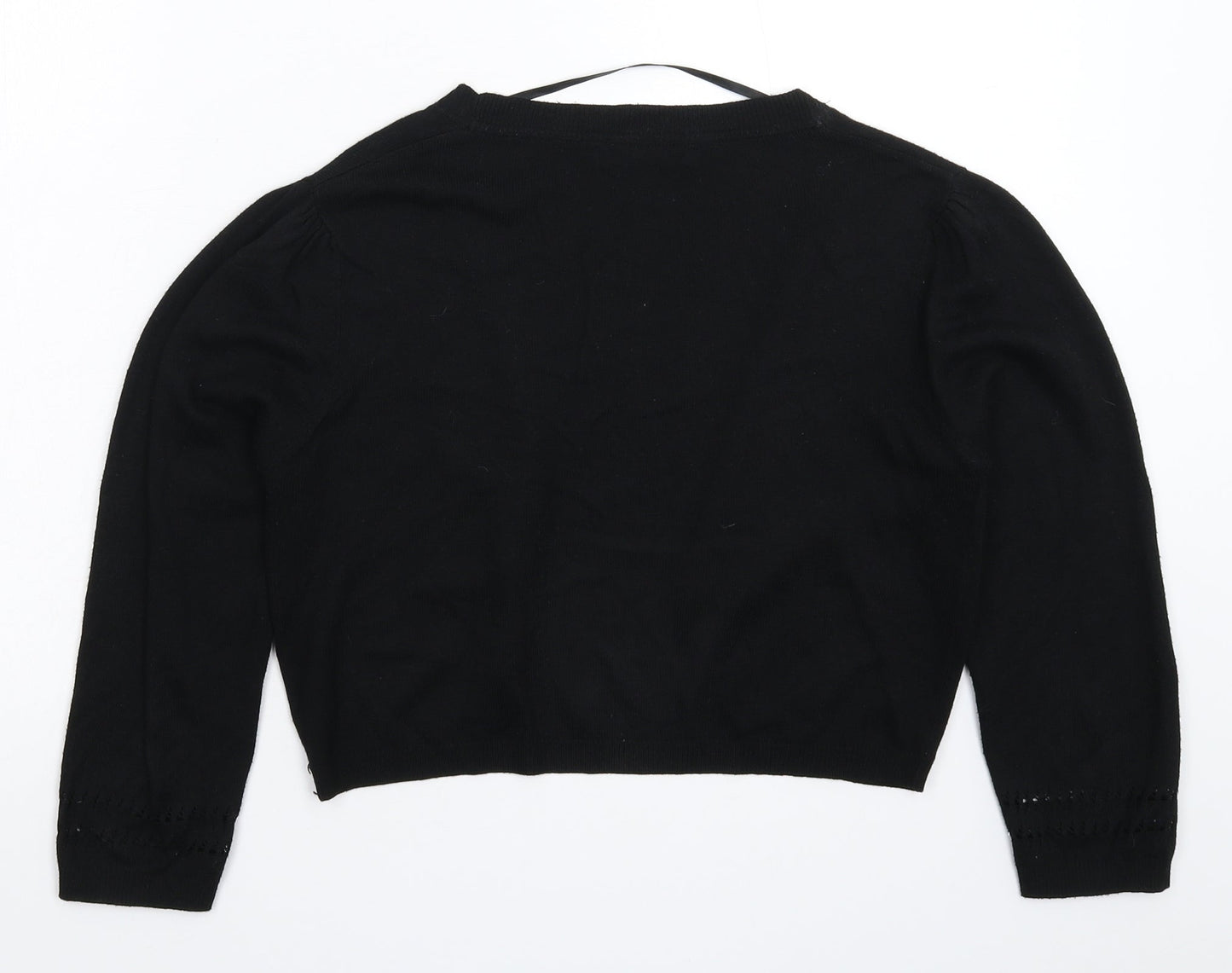 Atmosphere Womens Black  Knit Cardigan Jumper Size 10