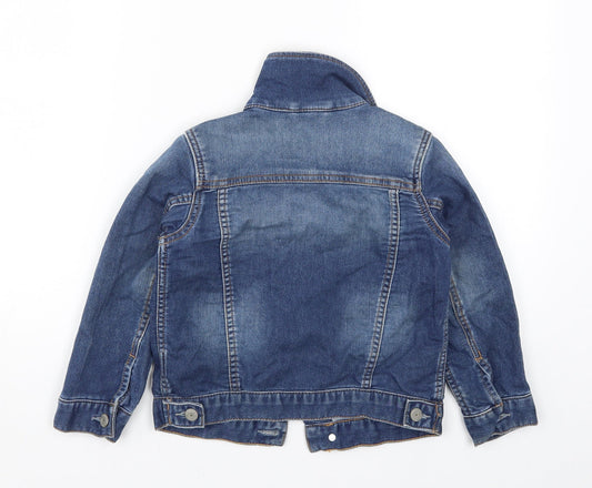 Gap Girls Blue  Denim Jacket  Size 5 Years