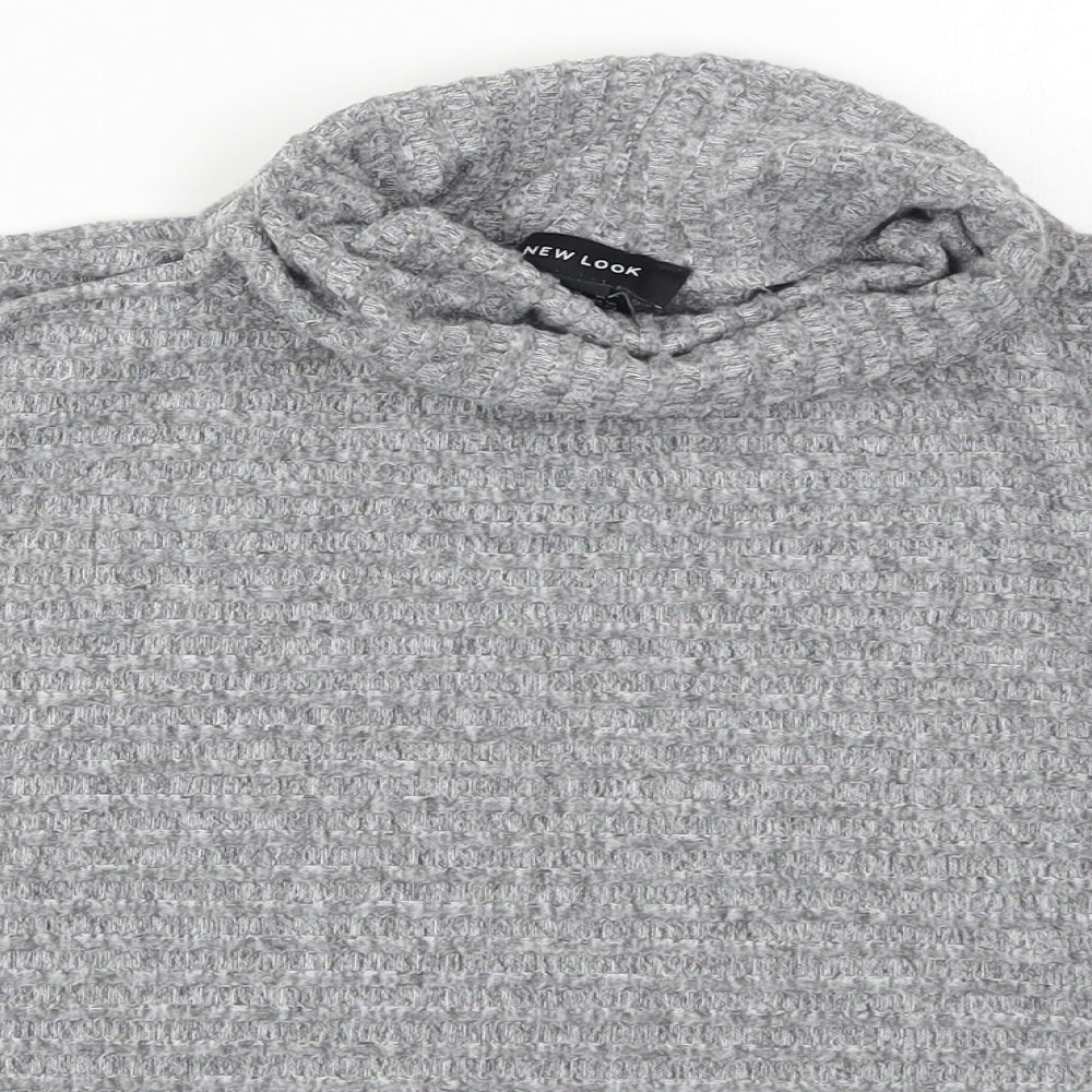 New Look Womens Grey   Pullover Jumper Size S