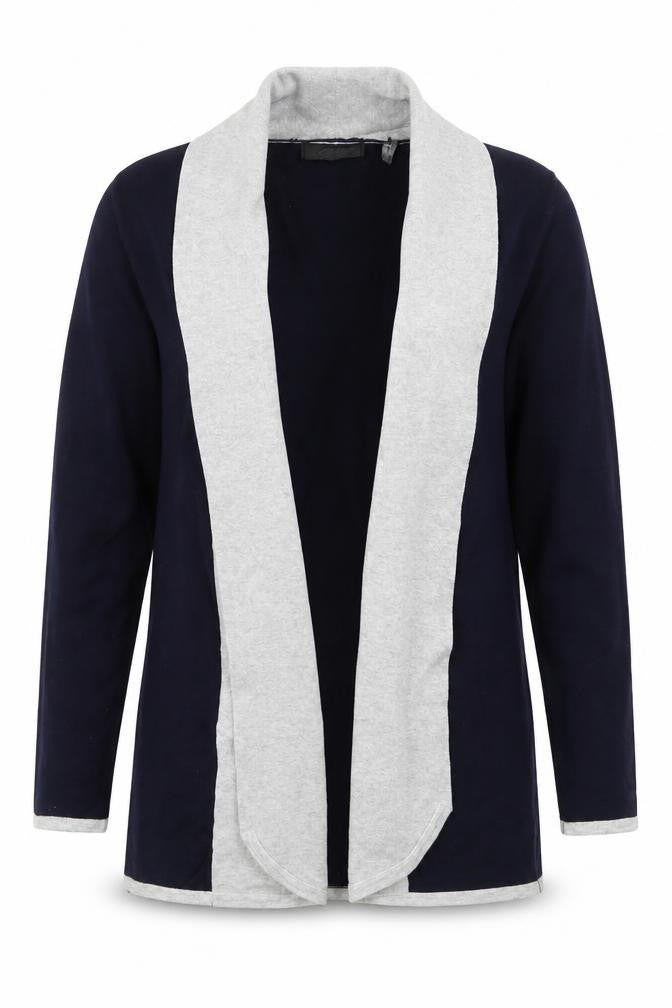Preworn Womens Blue  Rayon Cardigan Jumper Size S