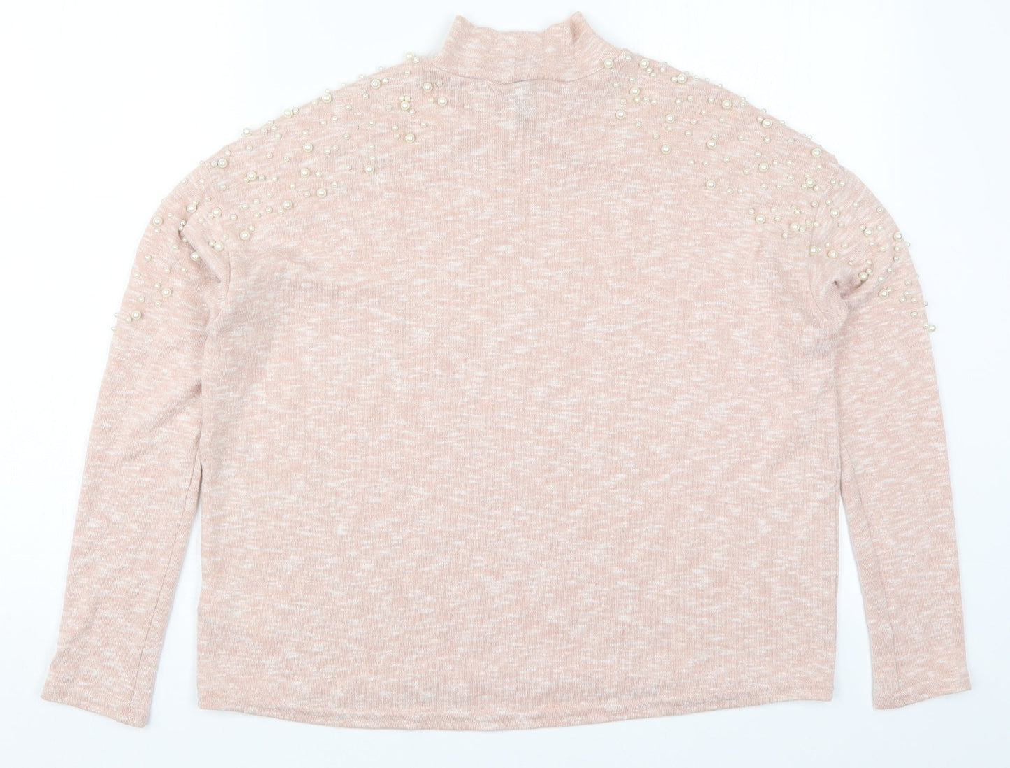 H&M Womens Pink   Pullover Jumper Size S
