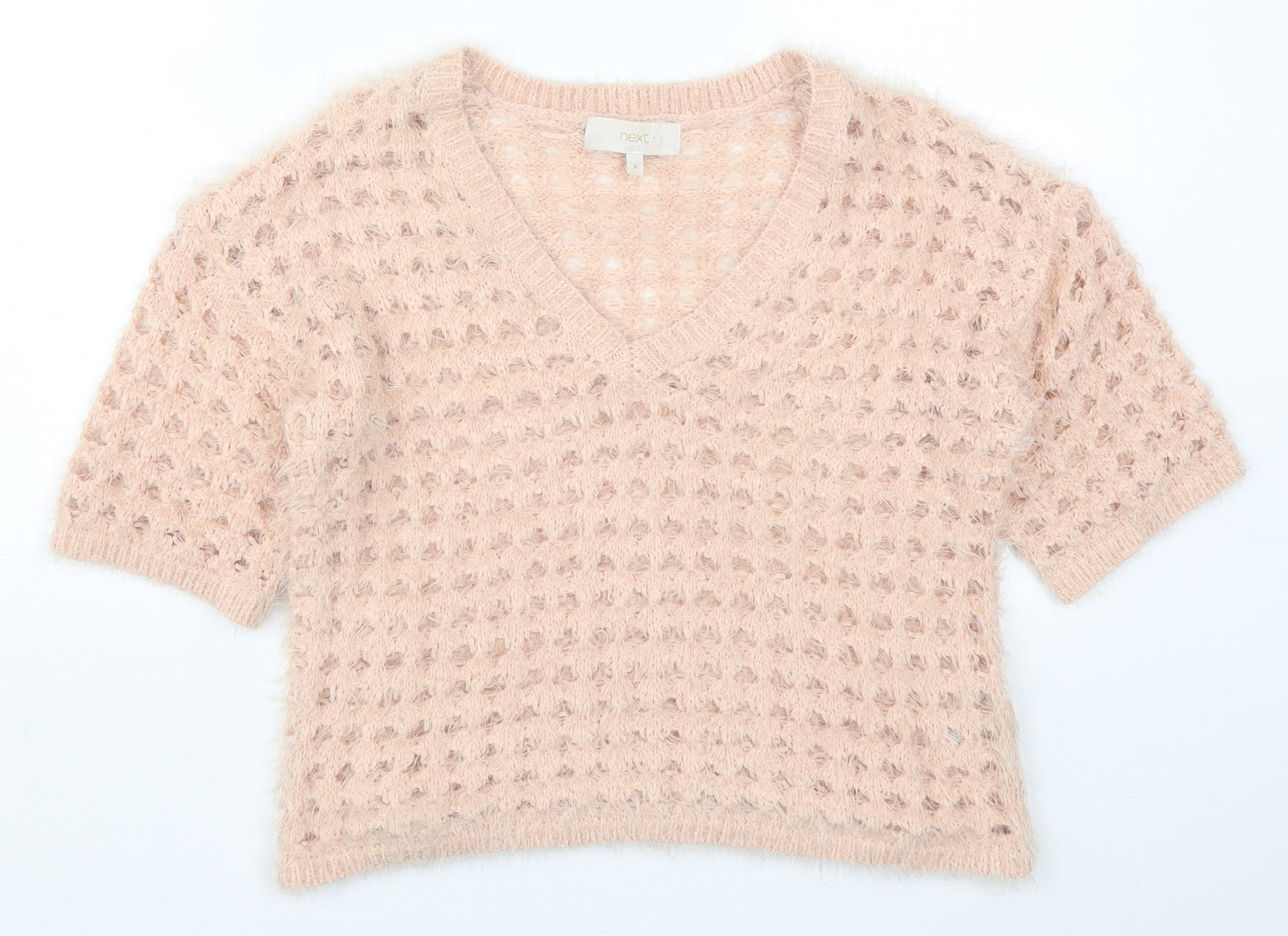 NEXT Womens Pink  Knit Pullover Jumper Size M