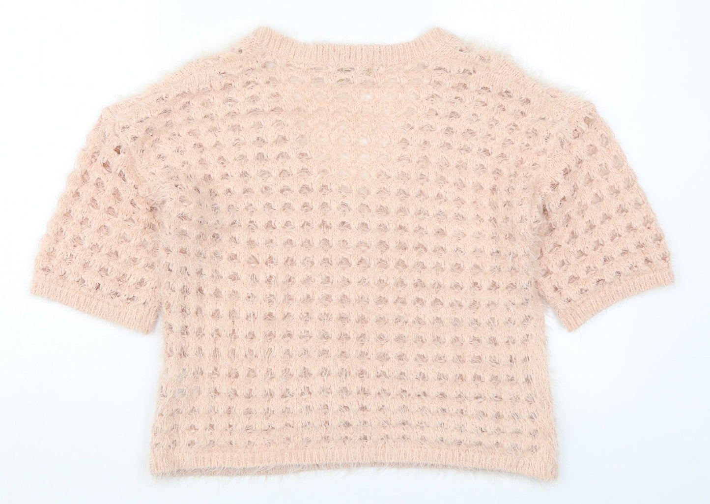 NEXT Womens Pink  Knit Pullover Jumper Size M