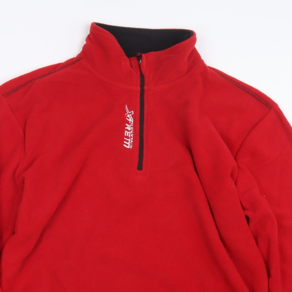 Atlas Mens Red   Pullover Sweatshirt Size M