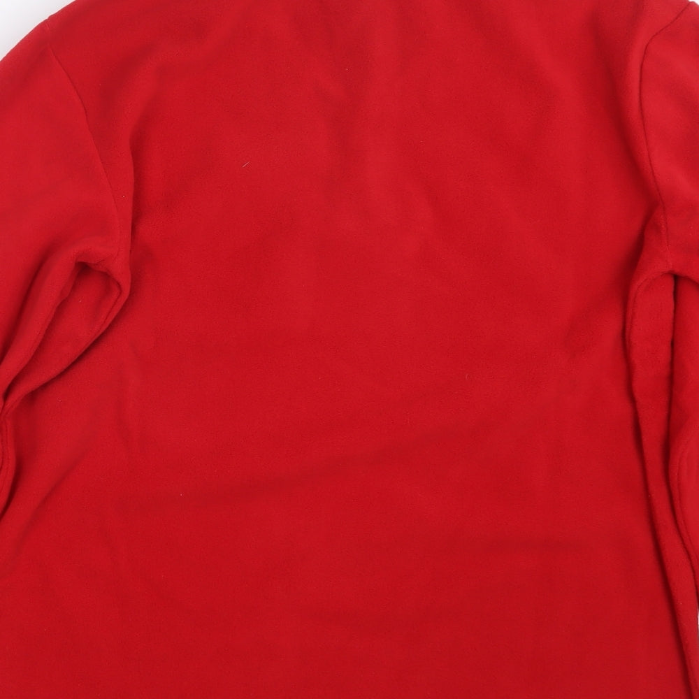 Atlas Mens Red   Pullover Sweatshirt Size M