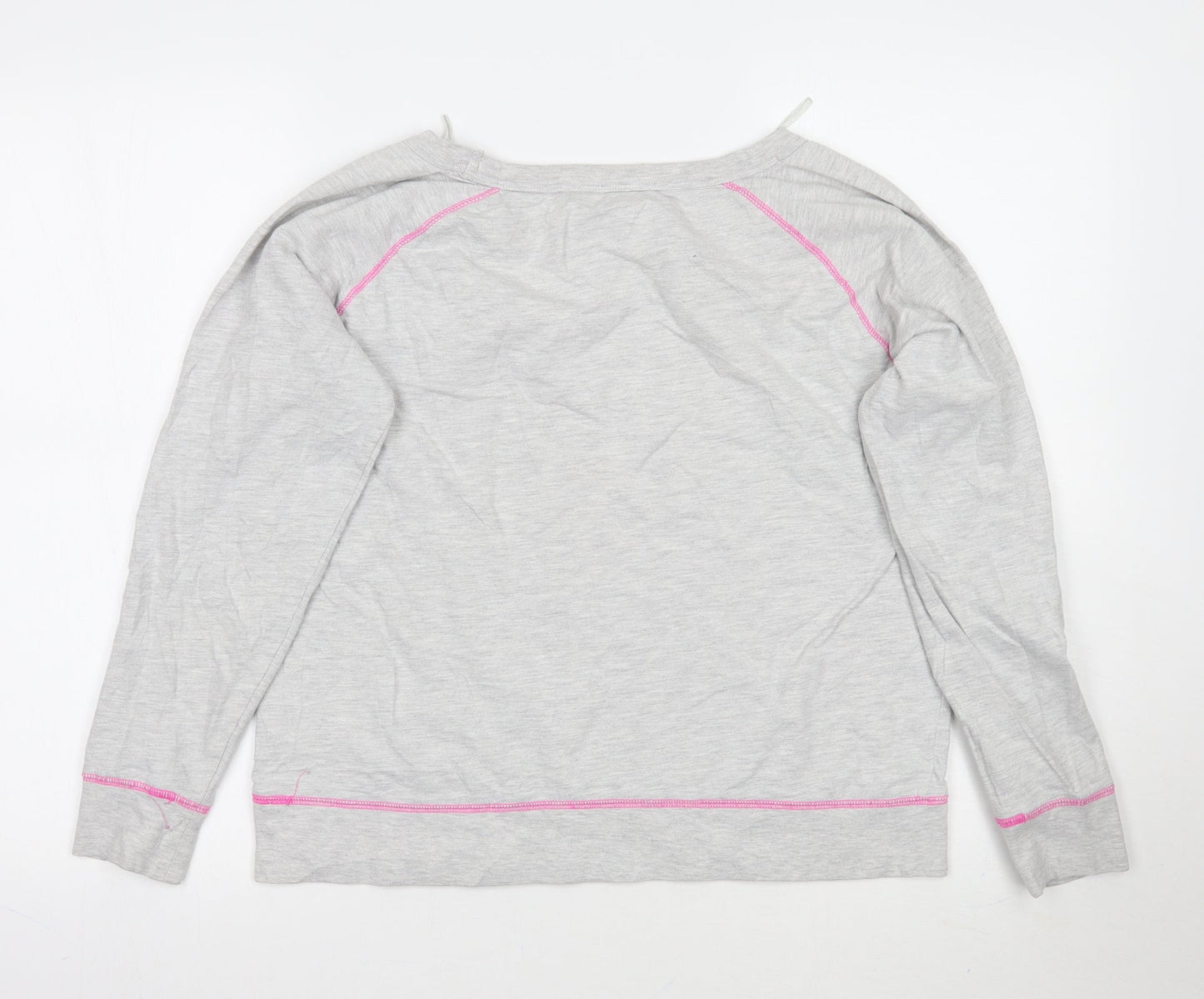 Love to lounge Womens Grey   Pullover Jumper Size 14